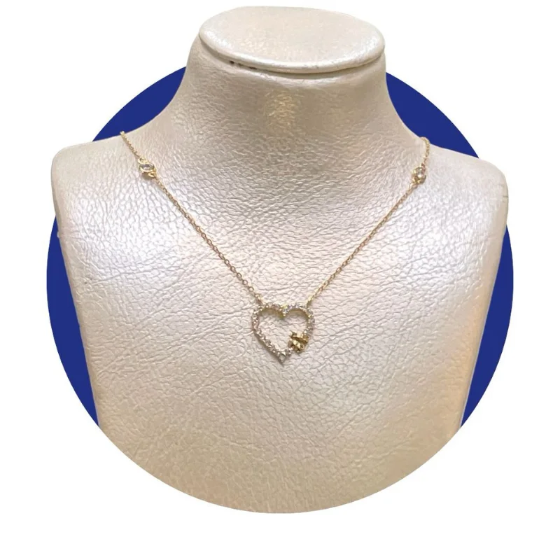 le petit joaillier Chaine coeur