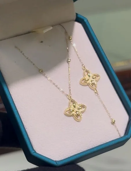 Ensemble Roberto en or jaune 18K