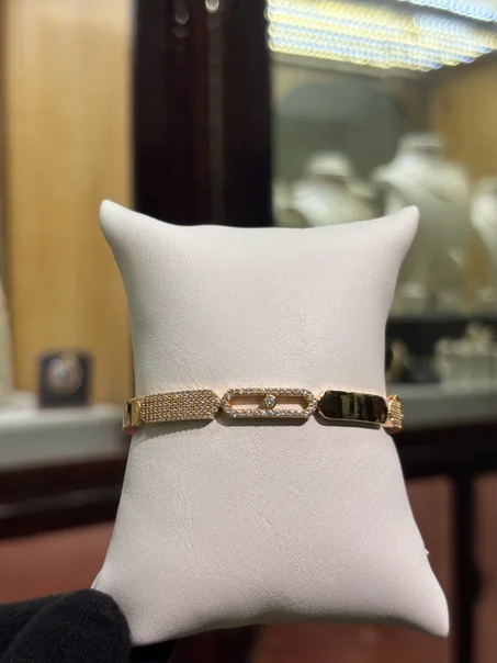 Bracelet Messika or Rose Sertie