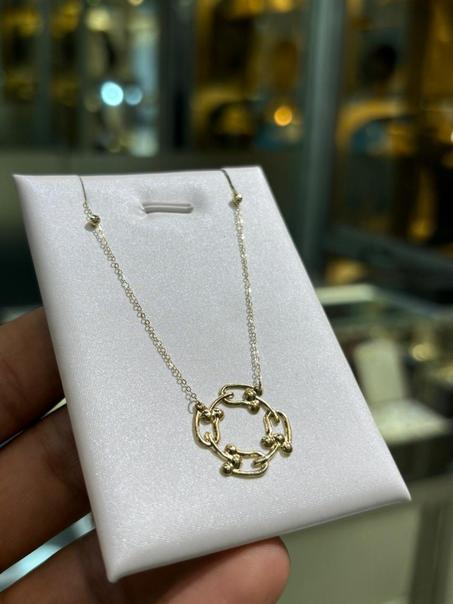 Chaine Tiffany en or 18k