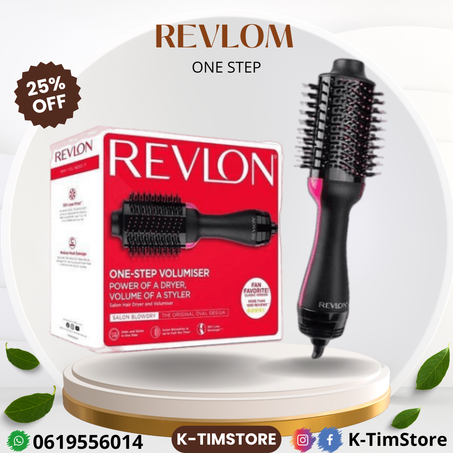 Revlon Brosse Collection Salon One Step Sèche-Cheveux et Coiffeur.