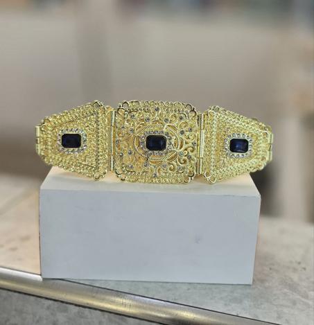 حزام العروس الفاخر ~ "اللمسة الذهبية لاطلالة لا تنسى"