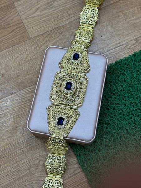 حزام العروس الفاخر ~ "اللمسة الذهبية لاطلالة لا تنسى"