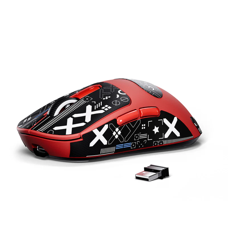 ATTACK SHARK X3 GAMING MOUSE RED