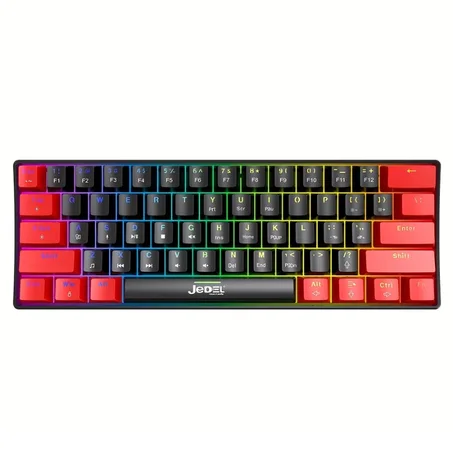 JEDEL KL69 GAMING KEYBOARD RED