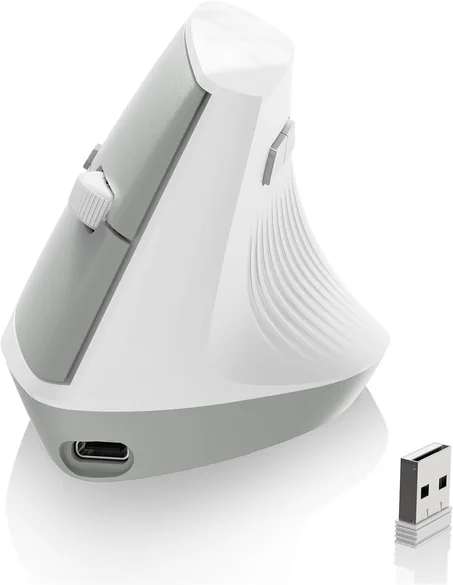 AJAZZ i300 ERGONOMIC MOUSE WHITE