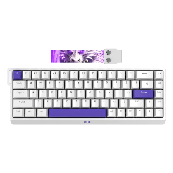 MAG-68HE Purple Dragon MAGNETIC KEYBOARD