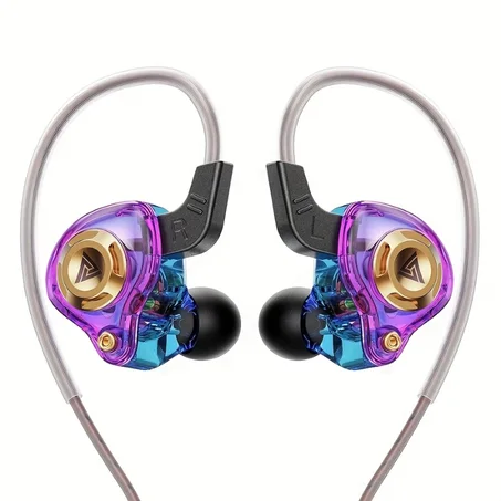 QKZ AK6 SRS iEMS PURPLE