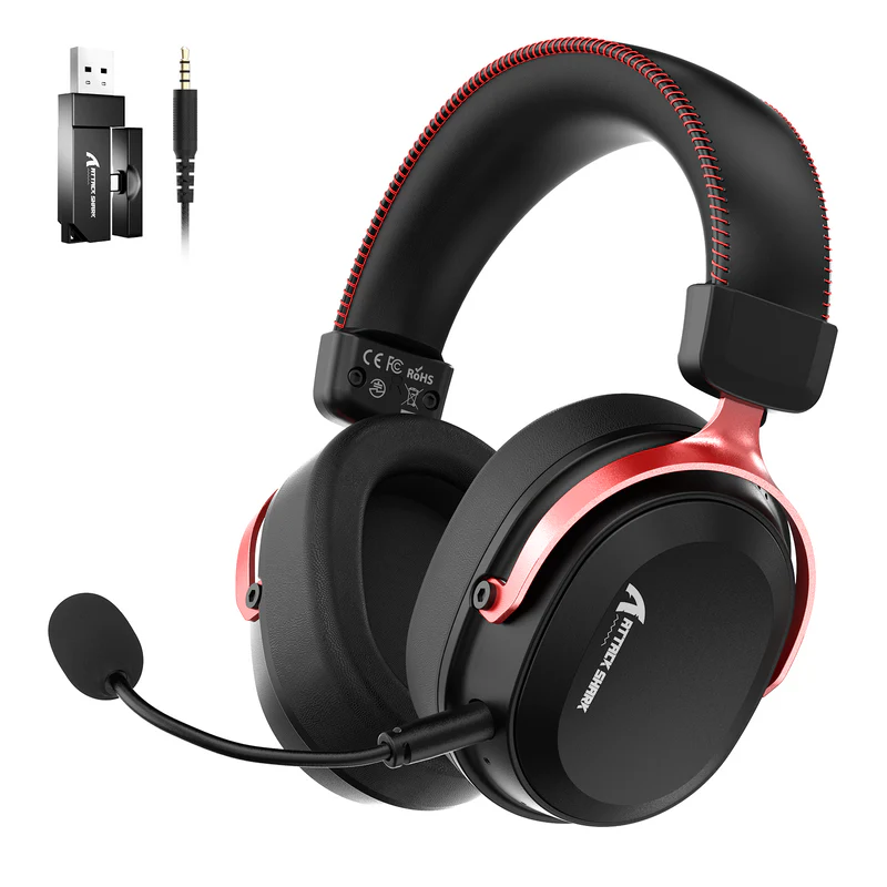 ATTACK SHARK L30 PRO Gaming Headset RED