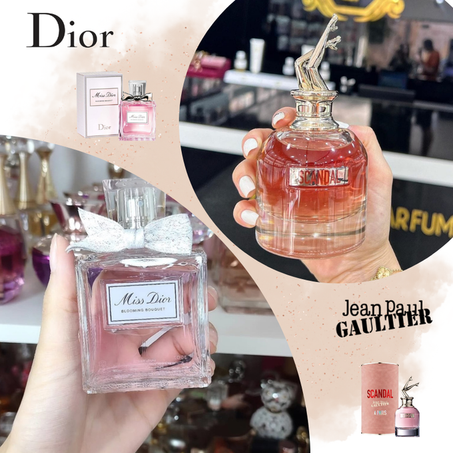 Offre Duo Femmes Miss Dior Blooming Bouquet + Scandal Jean-paul Gaultier 100ml