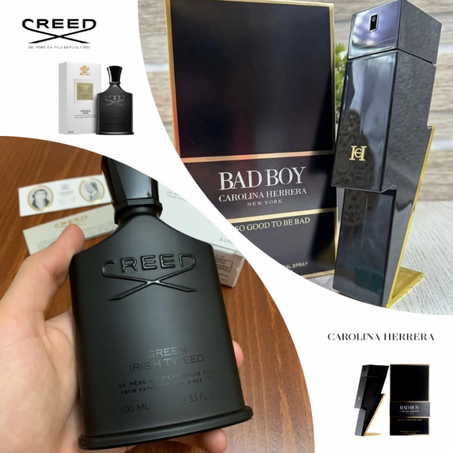 Offre Duo Hommes Bad Boy Carolina Herrera + Creed Green Irish Tweed 100ml