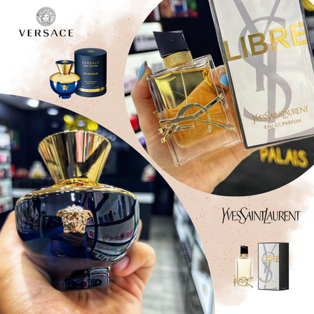 Offre Duo femmes Dylan Blue Versace + Libre Yves Saint Laurent 100ml