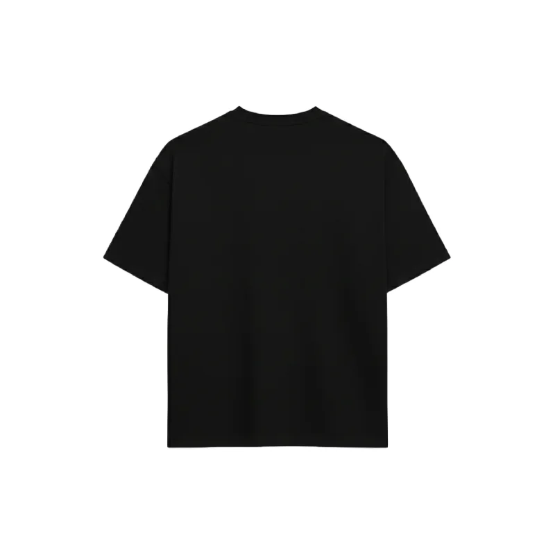 777 ARMY OVERSIZED T-SHIRT – BLACK