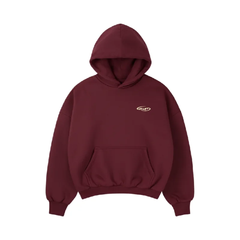 BURGUNDY  CORE HOODIE