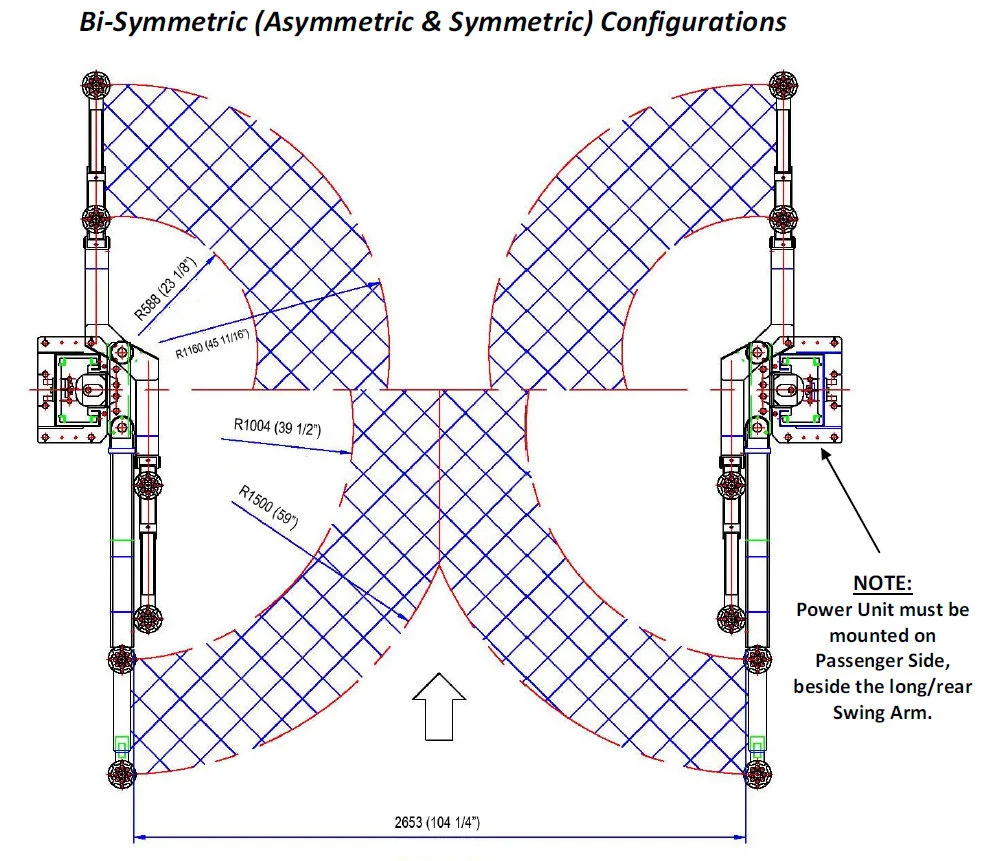 RTD 11k Bi-Symmetric Arm Configuration