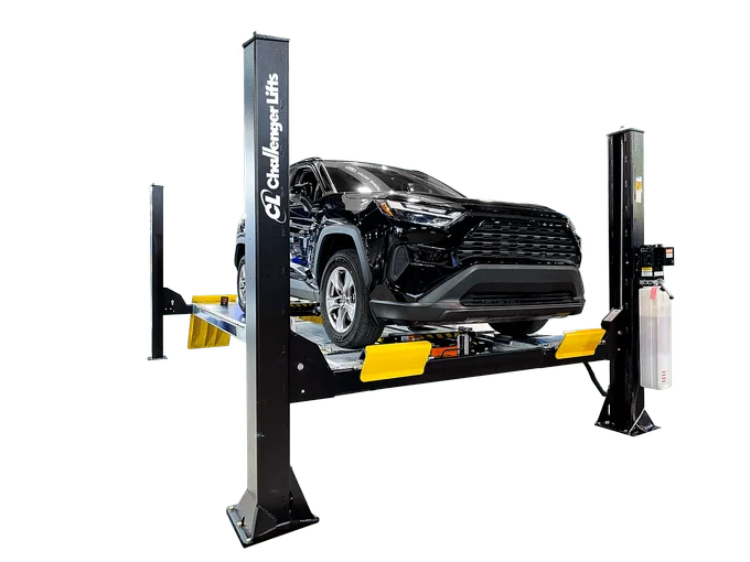 Challenger Lifts 4115EFX Four Post Lift Closed Front Flat Deck