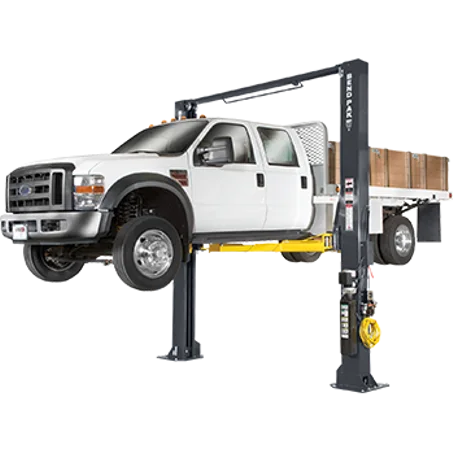 BendPak XPR-14CL-192 , 14,000 lb. capacity, ali certified clearfloor, triple-telescope arms-all four, Asymmetrical Lift