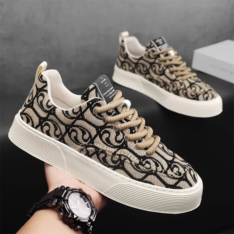 Chaussures en Toile Basses pour Hommes