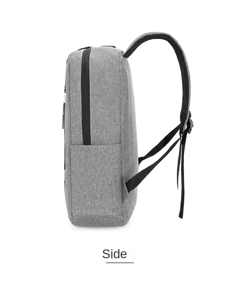 Sac à dos e décontracté de haute qualité pour ordinateur portable, en nylon imperméable, avec fermeture éclair antivol, port USB et cadre