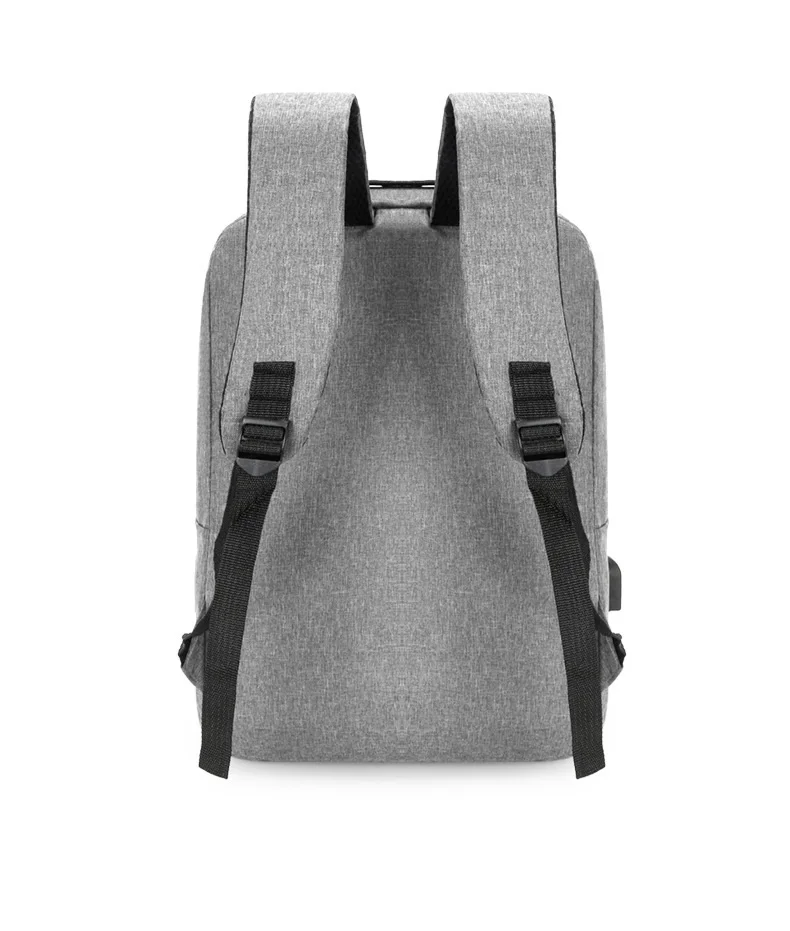 Sac à dos e décontracté de haute qualité pour ordinateur portable, en nylon imperméable, avec fermeture éclair antivol, port USB et cadre