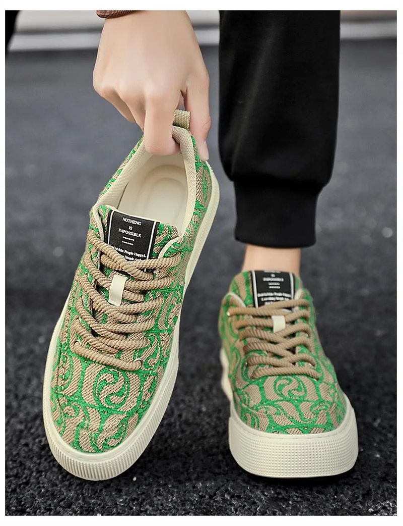 Chaussures en Toile Basses pour Hommes