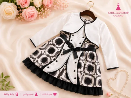 👗 فستان بناتي أنيق