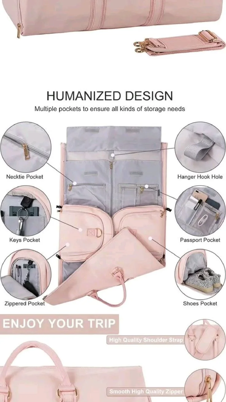 Sac de voyage multifonction – Sac à vêtements pliable