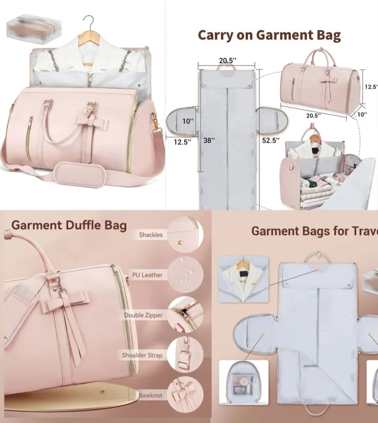 Sac de voyage multifonction – Sac à vêtements pliable