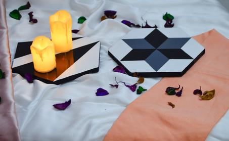 Produit de décoration:  Deux pièces