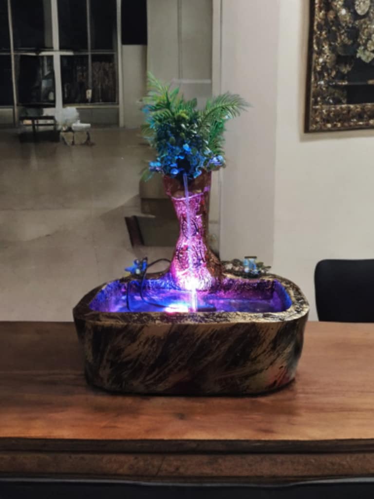 نافورة الماء الديكور