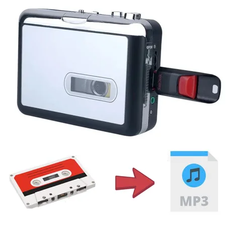 Lecteur de cassette portable Lecteur de cassettes portable FM AM Radio