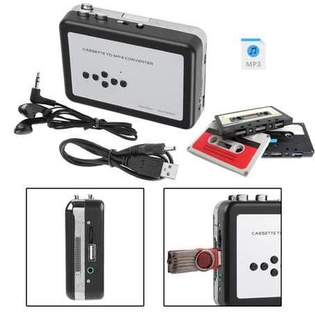 Anciennes cassettes vers MP3 en un clic