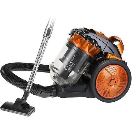 Sonashi Aspirateur Traîneau SVC-9028C - 2000 Watts - Réservoir 3 Litres - Noir/Orange