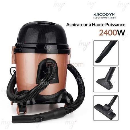 arcodym Aspirateur 2en1 à sec Ultra silencieuse - 2400 Watts