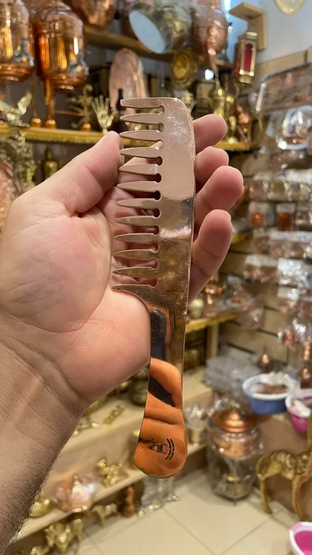 مشط بيد سنون واسعه ليزر