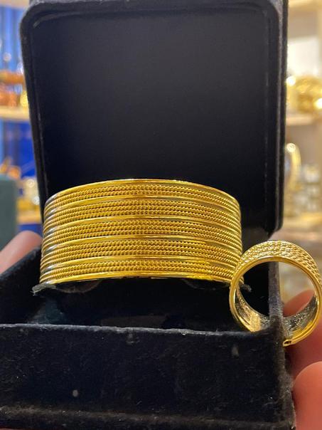 اسوره ودبله عريضه ( مطليه دهبى ) (جملة)
