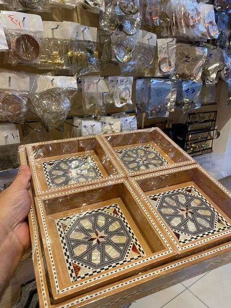 طقم مكسرات صدف