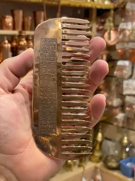 مشط  نحاس احمر فرعونى (جمله)