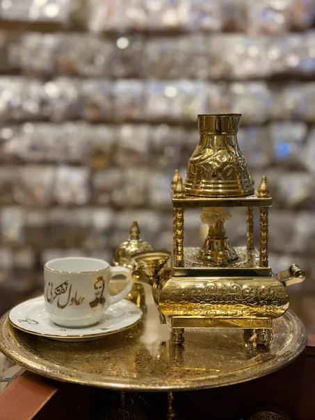 طقم قهوة عبدالحليم 4 قطع