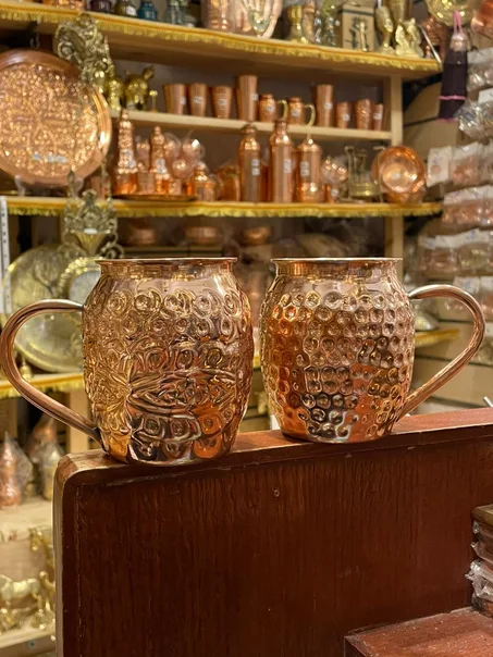 مج نحاس احمر  ساده/ الداخل قران