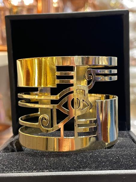 اساور فرعونى  نشر ليزر نحاس اصفر