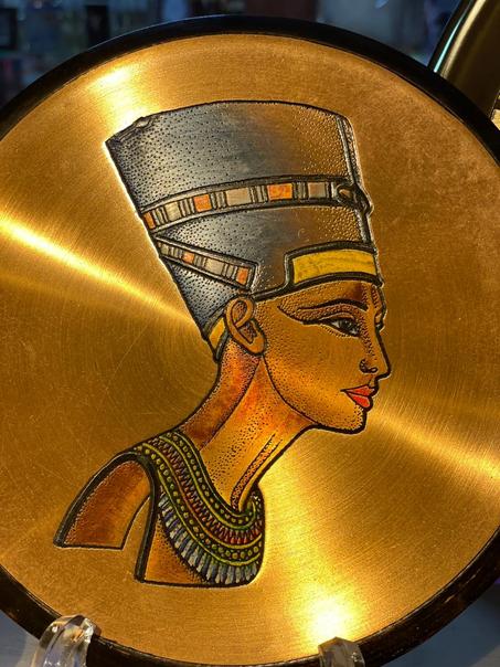 اطباق فرعونى نحاس احمر