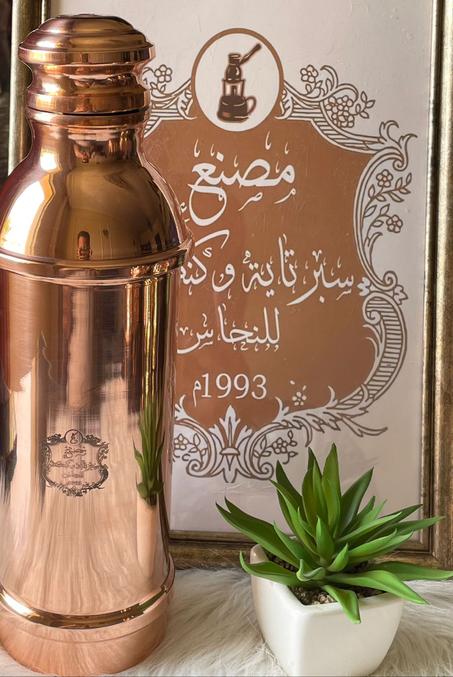 زجاجه مياه نحاس احمر - كبيره