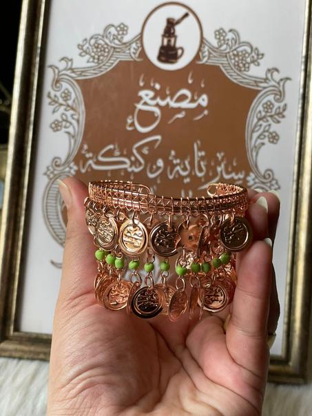 خلخال بلدي نحاس احمر