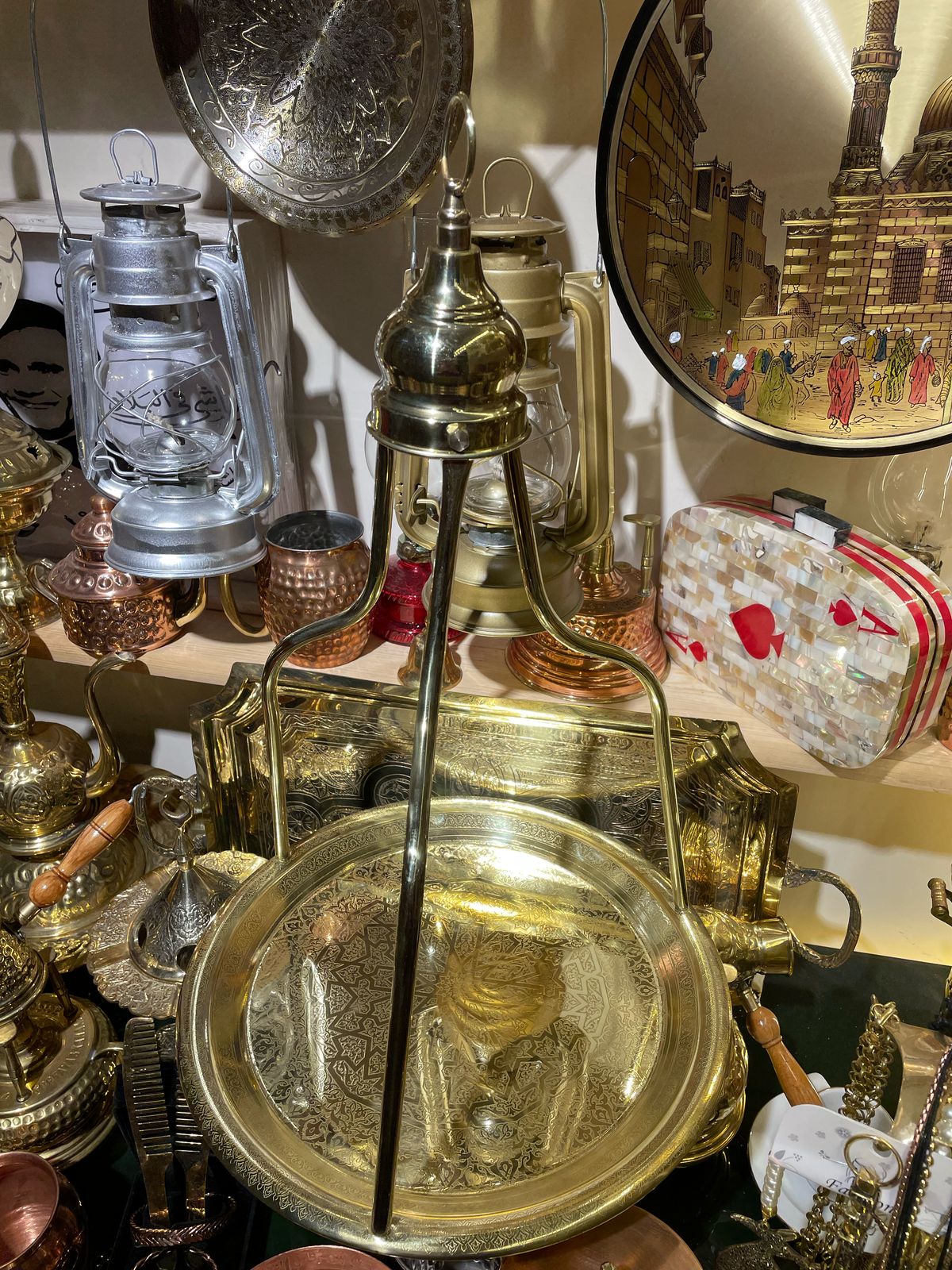 صوانى النحاس بجميع اشكالها
