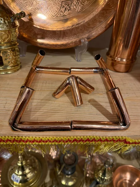 محجموعه تركيب هرم الطاقه نحاس احمر