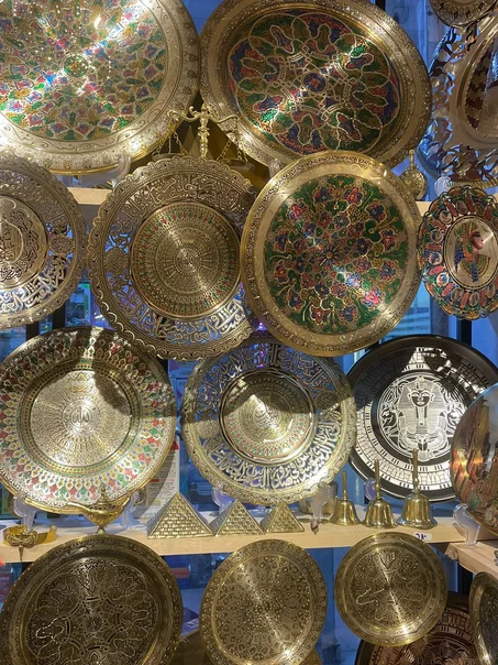 اطباق ( قران - نقش عربى - فرعونى ) (جمله )