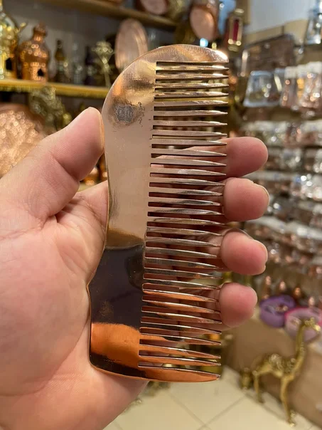 مشط نحاس احمر سنون ليزر