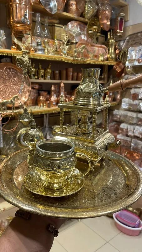 طقم قهوة ملكى 5 قطع