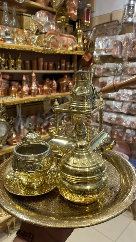 طقم قهوة ملكى 5 قطع
